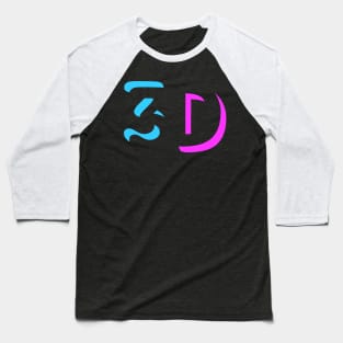 3D Baseball T-Shirt